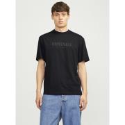 T-shirt met ronde hals en logo
