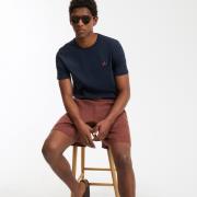 T-shirt met korte mouwen en geborduurde chilipeper