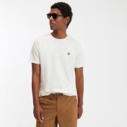 T-shirt met korte mouwen en geborduurde transat
