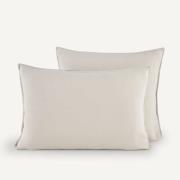 Kussensloop in gewassen linnen, Elina