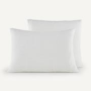 Kussensloop in gewassen Europees linnen, Chiba