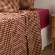 Onderlaken in gewassen linnen, Acélie Bordeaux