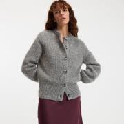 Gebreid vest in mixed alpaca, Signature AMBROISE