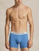 Set van 3 lange, effen boxershorts