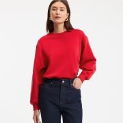Sweater met ronde hals, los volume