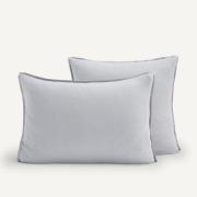 Kussensloop in gewassen linnen, Elina