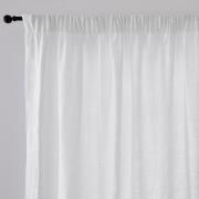 Linnen gordijn met grote breedte en plooien, Onega