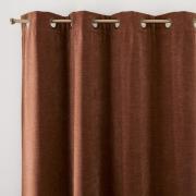 Gordijn in chenille fluweel met oogjes, Calda