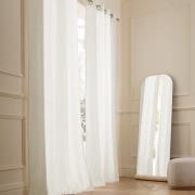 Linnen gordijn met oogjes Colin