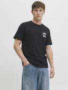 T-shirt bedrukt achteraan