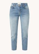 Ba&sh Evan high waist slim fit cropped jeans met medium wassing