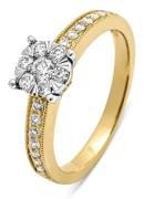 Diamond Point Gouden ring, 0.40 ct diamant, Enchanted
