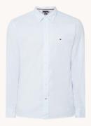 Tommy Hilfiger Oxford regular fit overhemd met logoborduring