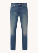 Levi's 501 Straight leg jeans met donkere wassing