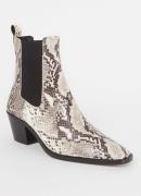 Dune London Pexas chelsea boot van leer