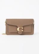 Coach Tabby clutch van leer met afneembare schouderriem