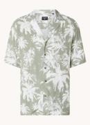 Strellson Cliro regular fit overhemd met tropische print