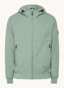 Airforce Softshell jack met opstaande kraag