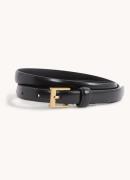 Reiss Holly riem van leer