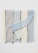 Gerard Darel Phylisse sjaal in wolblend met streepprint 200 x 100 cm