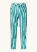 Tommy Hilfiger Pyjamabroek met streepprint en steekzakken