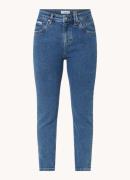 Marc O'Polo Denim High waist tapered fit jeans van biologisch katoen m...