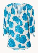 Fabienne Chapot Cooper blouse met bloemenprint