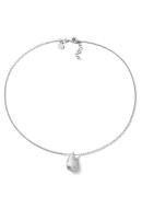 Casa Jewelry Drop Satin ketting van zilver