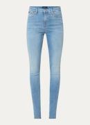 Denham Azumi high waist skinny jeans met stretch