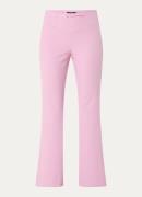 NIKKIE Domenica high waist flared fit pantalon met steekzakken