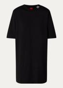 HUGO BOSS Namaui mini T-shirt jurk met logo