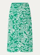 Hobbs Cassidy high waist midi rok met print