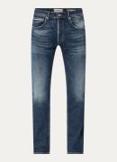 Replay Grover straight leg jeans met donkere wassing