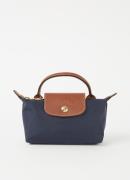 Longchamp Le Pliage Original handtas met leren details