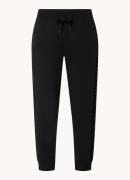 Emporio Armani High waist tapered fit joggingbroek met logo