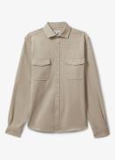 Reiss Arlo regular fit overshirt met borstzakken