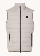 Marc O'Polo Gewatteerde bodywarmer met logo en ritszakken