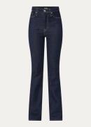 HUGO BOSS Rosa high waist flared jeans met donkere wassing