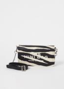 Marc Jacobs The Snapshot crossbodytas van leer met zebraprint