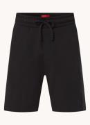 HUGO BOSS Tonal straight fit korte loungebroek met logoband