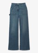 Reiss Delillah mid waist flared jeans met steekzakken