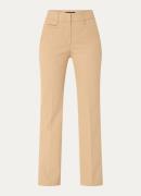 Gardeur Denise high waist straight fit pantalon met steekzakken