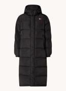 Tommy Hilfiger Alaska longline puffer jas met donsvulling en afneembar...