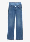 Maje High waist flared jeans met medium wassing