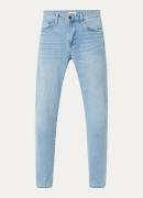 Profuomo Straight leg jeans met lichte wassing