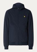 Lyle & Scott Softshell jack met capuchon en ritszakken