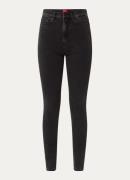 HUGO BOSS Girali high waist skinny jeans met gekleurde wassing