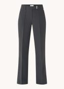 Aaiko Chantalle high waist wide fit pantalon met persplooi en structuu...