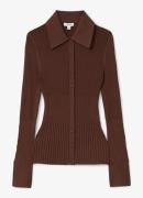 Reiss Jenna ribgebreide blouse