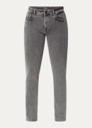 Boggi Milano Straight leg jeans met gekleurde wassing